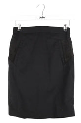 Jupe The Kooples Noir en Laine, taille XS - Seconde Main