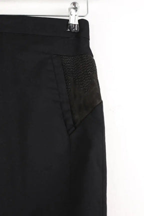 Jupe The Kooples Noir en Laine