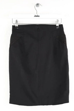Jupe The Kooples Noir en Laine