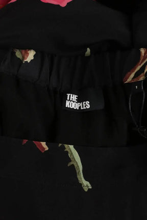 Jupe The Kooples Noir en Soie