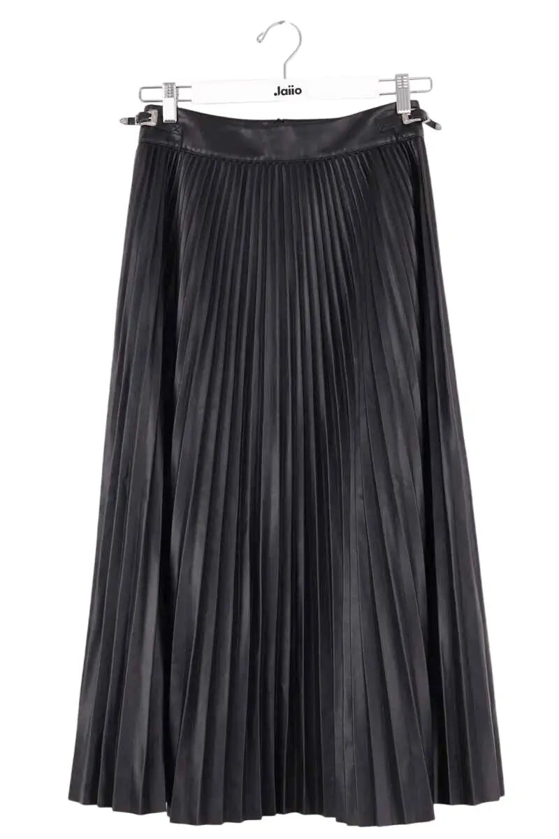 Jupe The Kooples Noir en Synthétique, taille S - Seconde Main