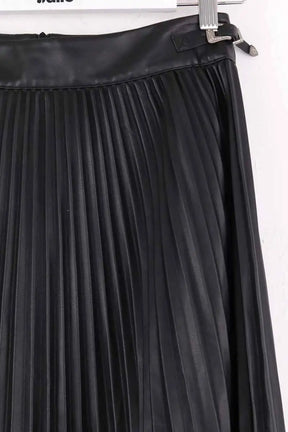 Jupe The Kooples Noir en Synthétique