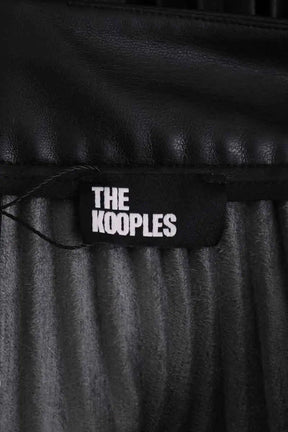 Jupe The Kooples Noir en Synthétique