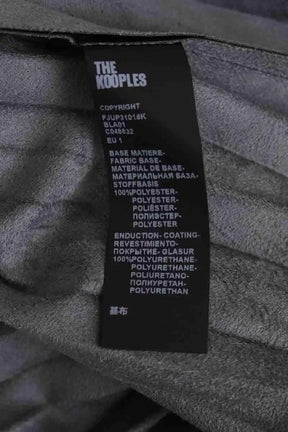 Jupe The Kooples Noir en Synthétique