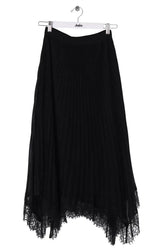 Jupe The Kooples Noir en Synthétique, taille S - Seconde Main