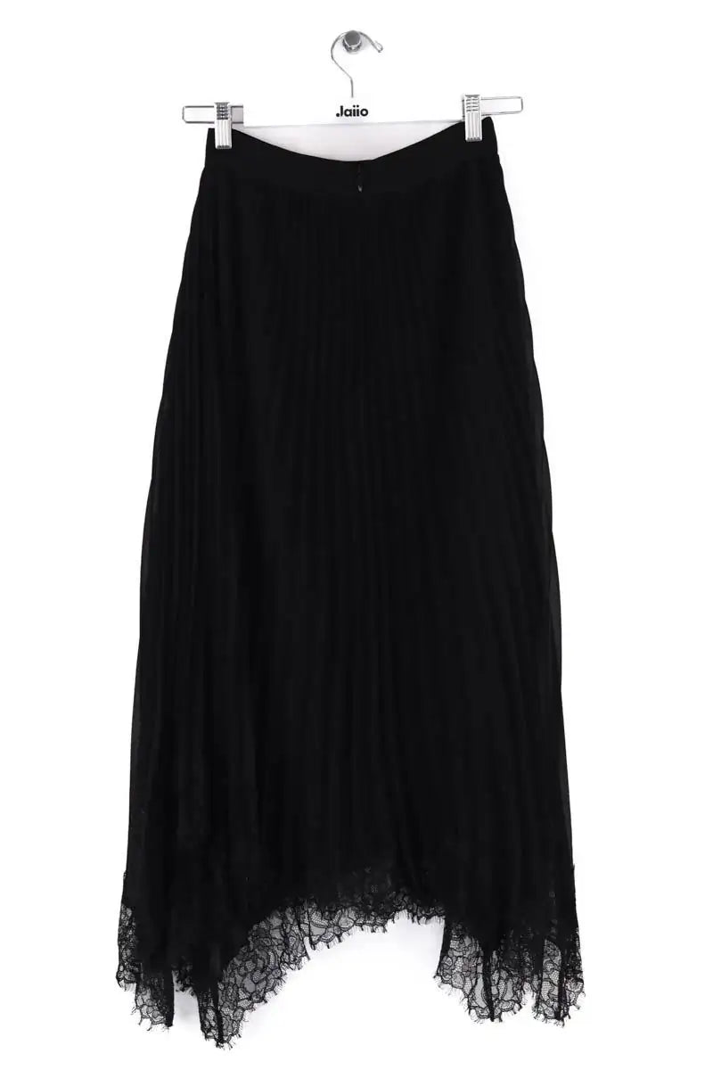 Jupe The Kooples Noir en Synthétique