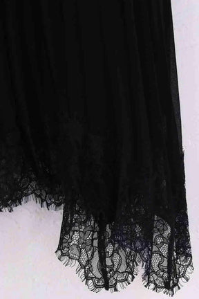 Jupe The Kooples Noir en Synthétique