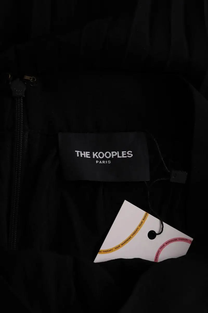 Jupe The Kooples Noir en Synthétique