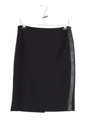 Jupe The Kooples Noir en Synthétique, taille S - Seconde Main