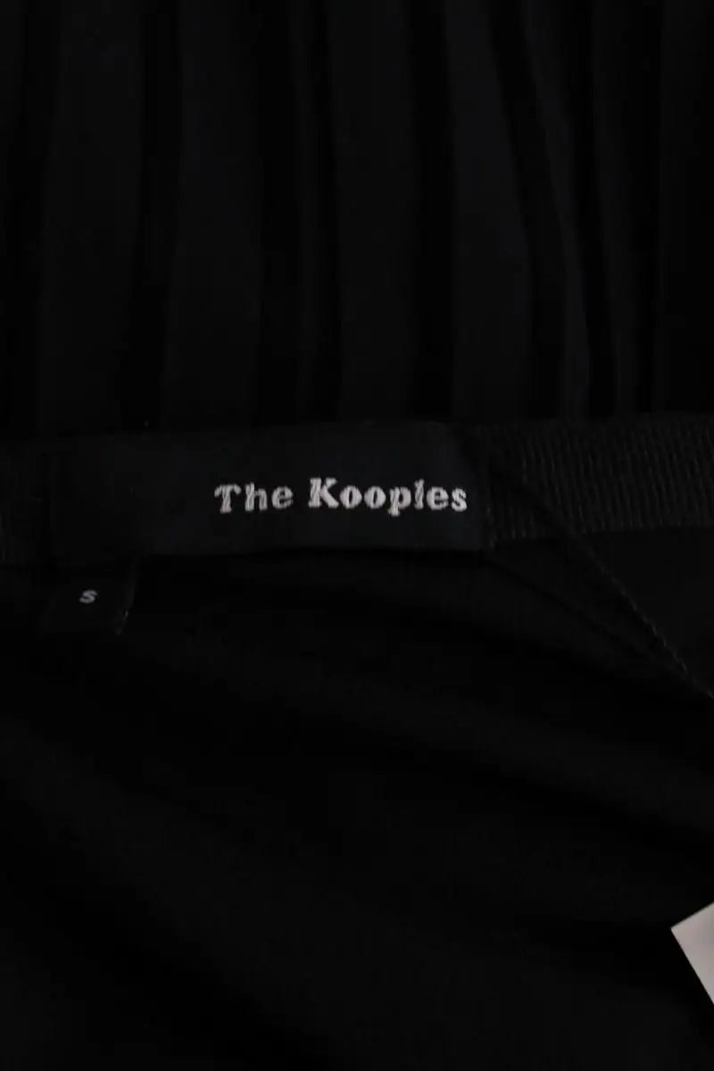 Jupe The Kooples Noir en Synthétique