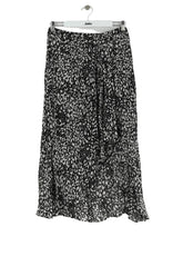Jupe The Kooples Noir en Viscose, taille L - Seconde Main