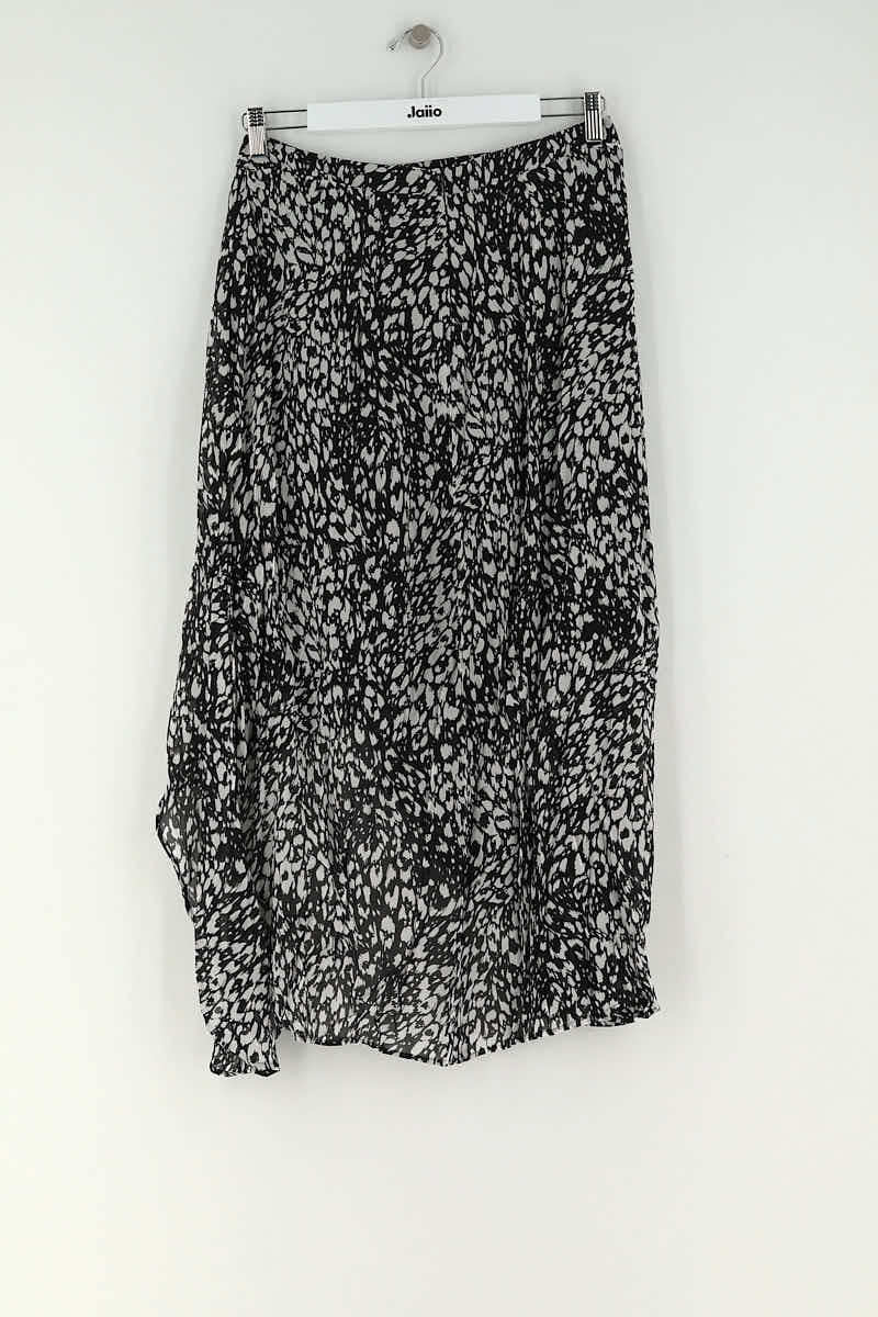 Jupe The Kooples Noir en Viscose