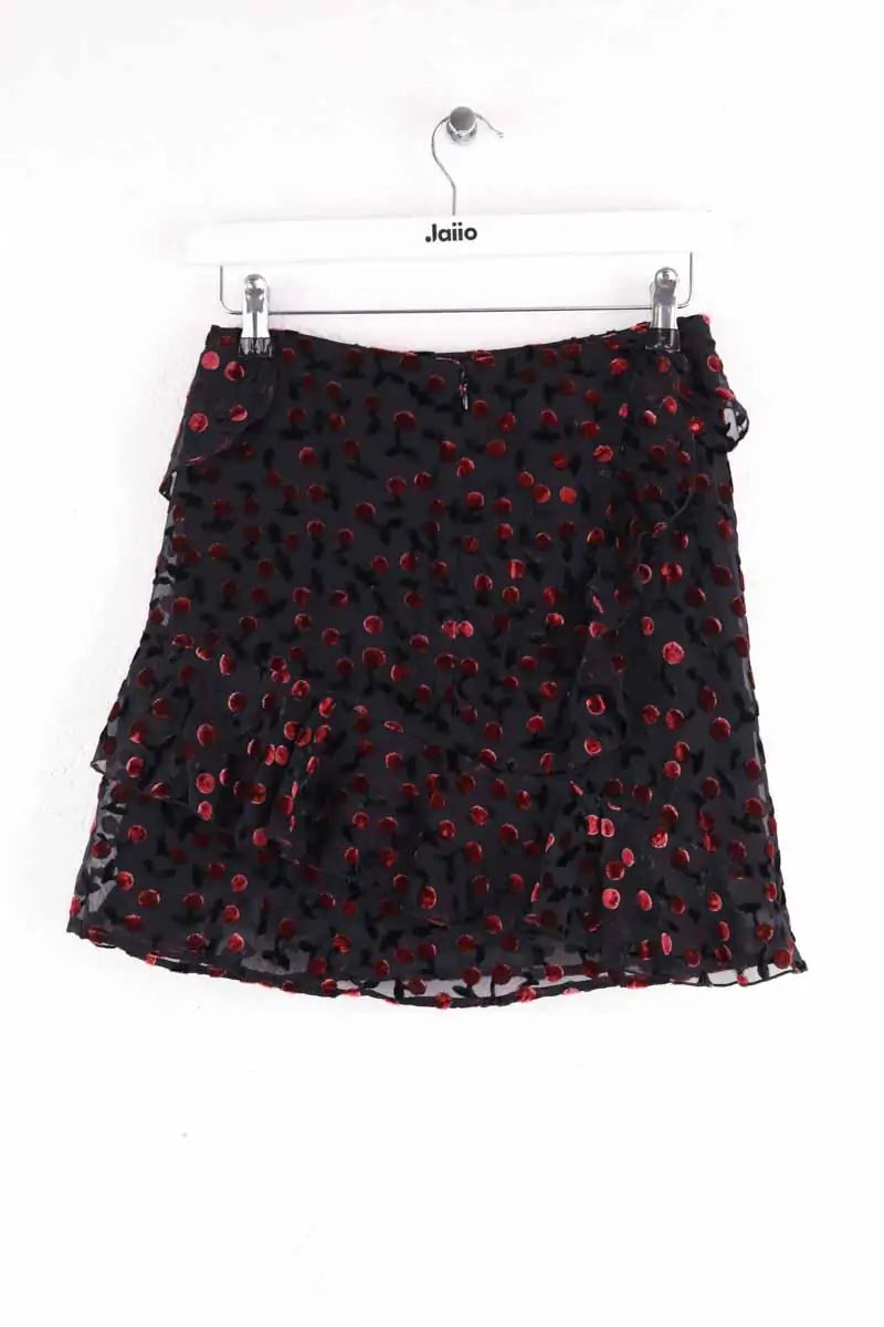Jupe The Kooples Noir en Viscose