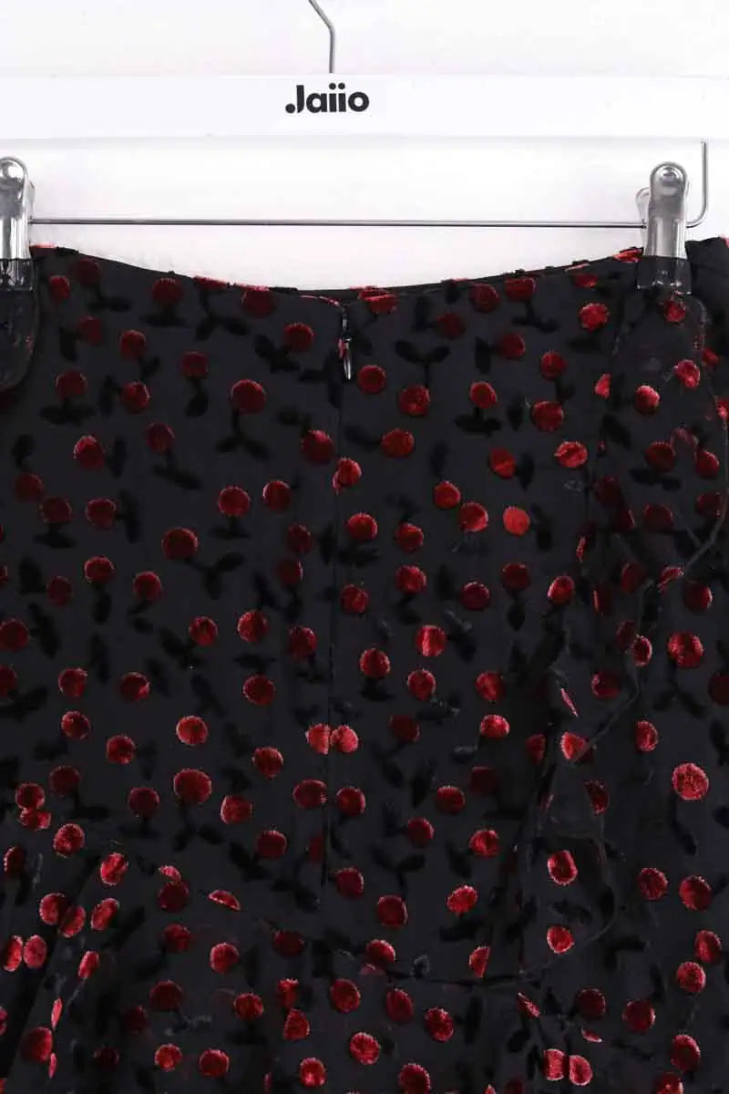 Jupe The Kooples Noir en Viscose