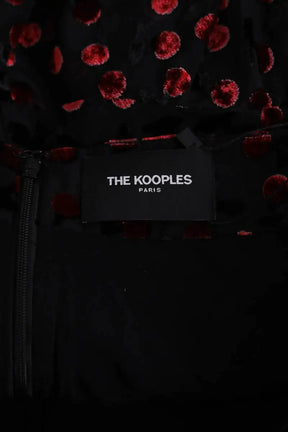 Jupe The Kooples Noir en Viscose