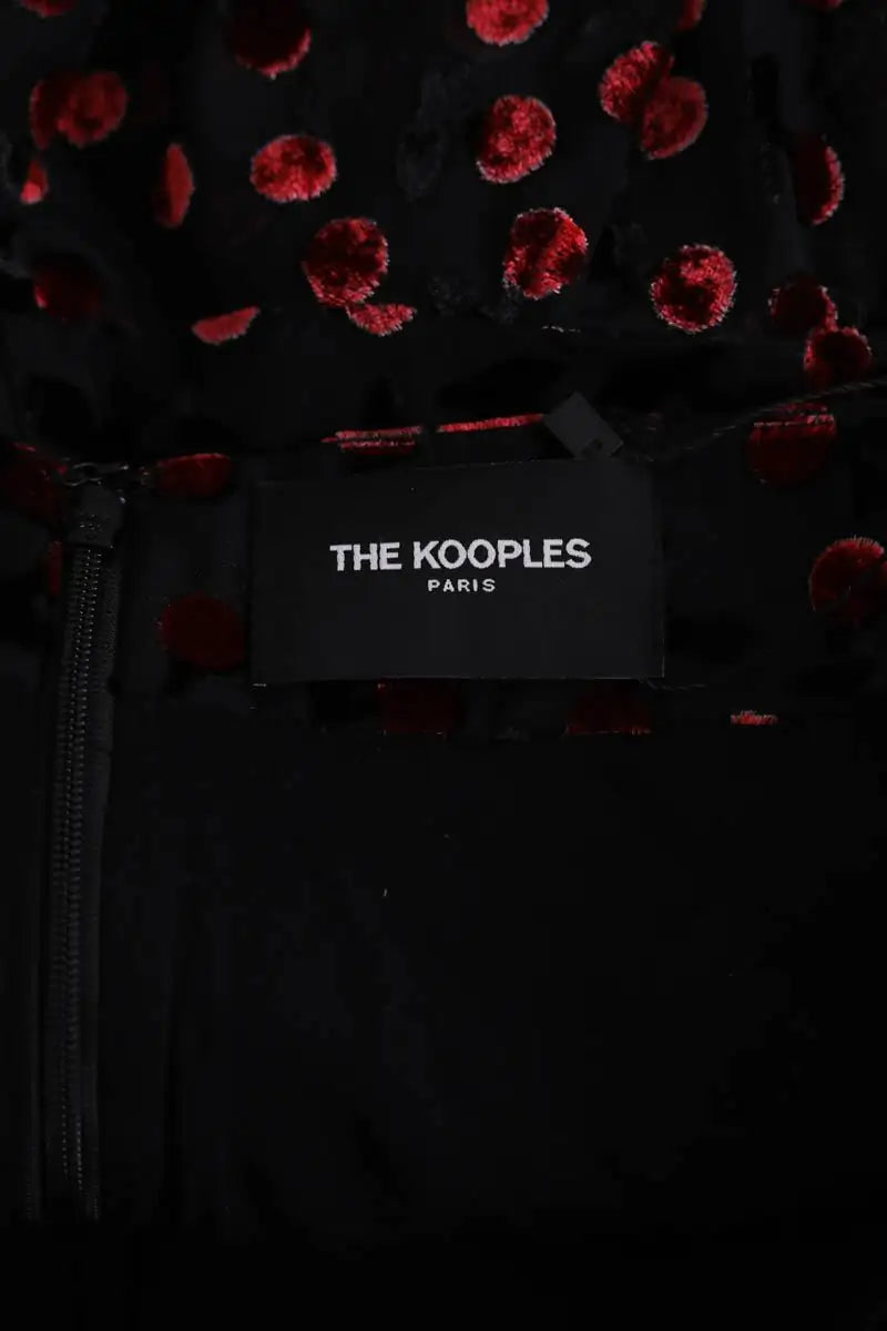 Jupe The Kooples Noir en Viscose