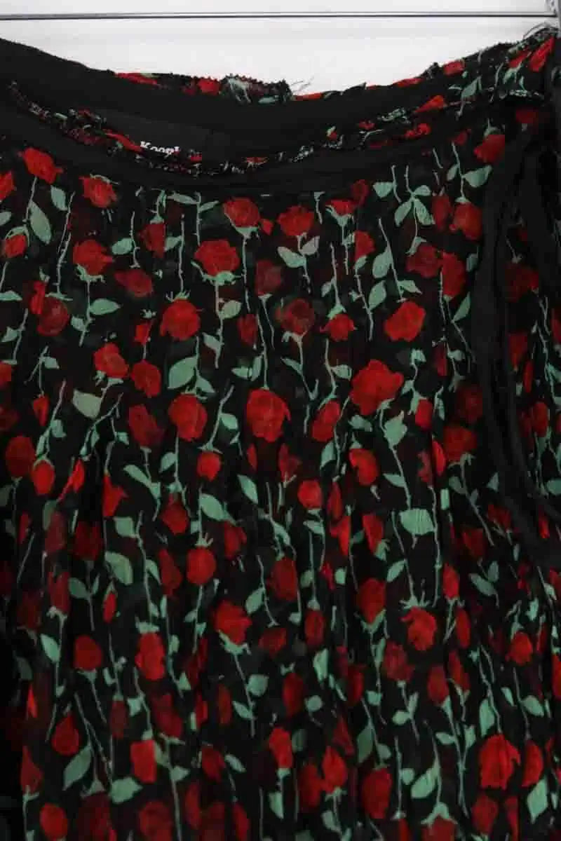 Jupe The Kooples Rouge en Viscose