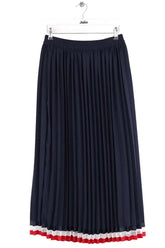 Jupe Tommy Hilfiger Marine en Synthétique, taille M - Seconde Main