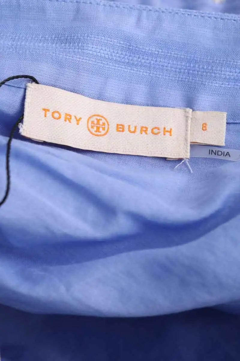 Jupe Tory Burch Bleu en Coton