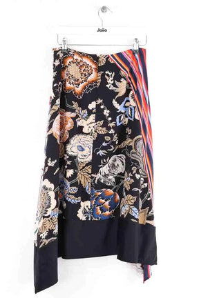 Jupe Tory Burch Multicolore en Soie
