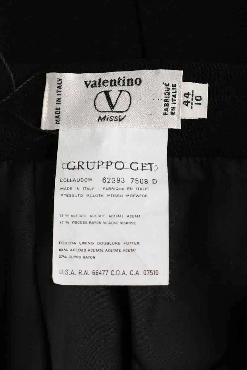 Jupe Valentino Noir en Synthétique
