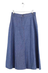 Jupe Vanessa Seward Bleu en Coton, taille M - Seconde Main