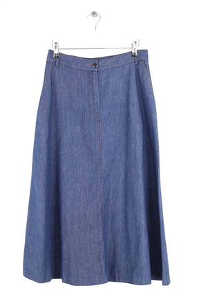 Jupe Vanessa Seward Bleu en Coton, taille M - Seconde Main