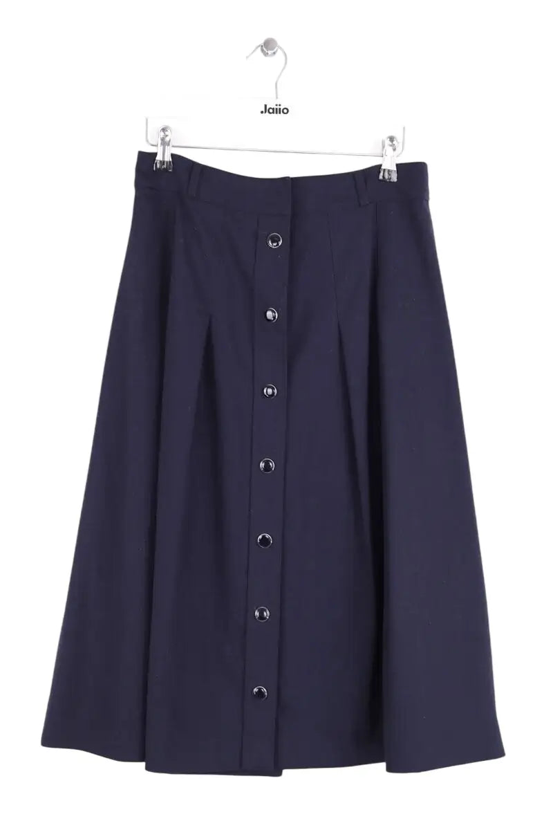 Jupe Vanessa Seward Marine en Synthétique, taille M - Seconde Main