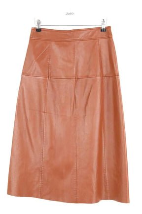 Jupe Vanessa Seward Marron en Cuir