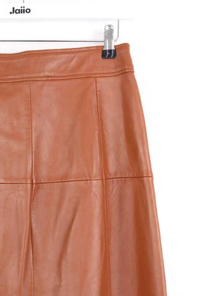 Jupe Vanessa Seward Marron en Cuir