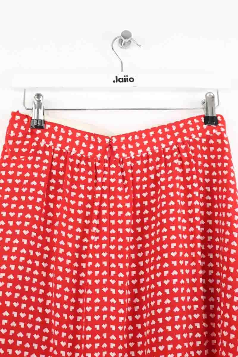 Jupe Vanessa Seward Rouge en Soie