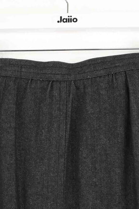 Jupe Yves Saint Laurent Anthracite en Coton