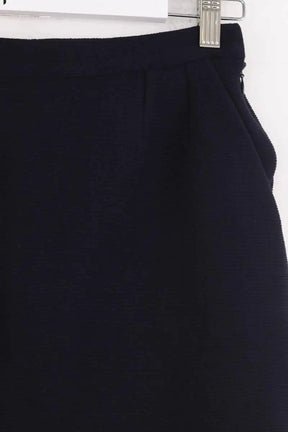 Jupe Yves Saint Laurent Marine en Laine