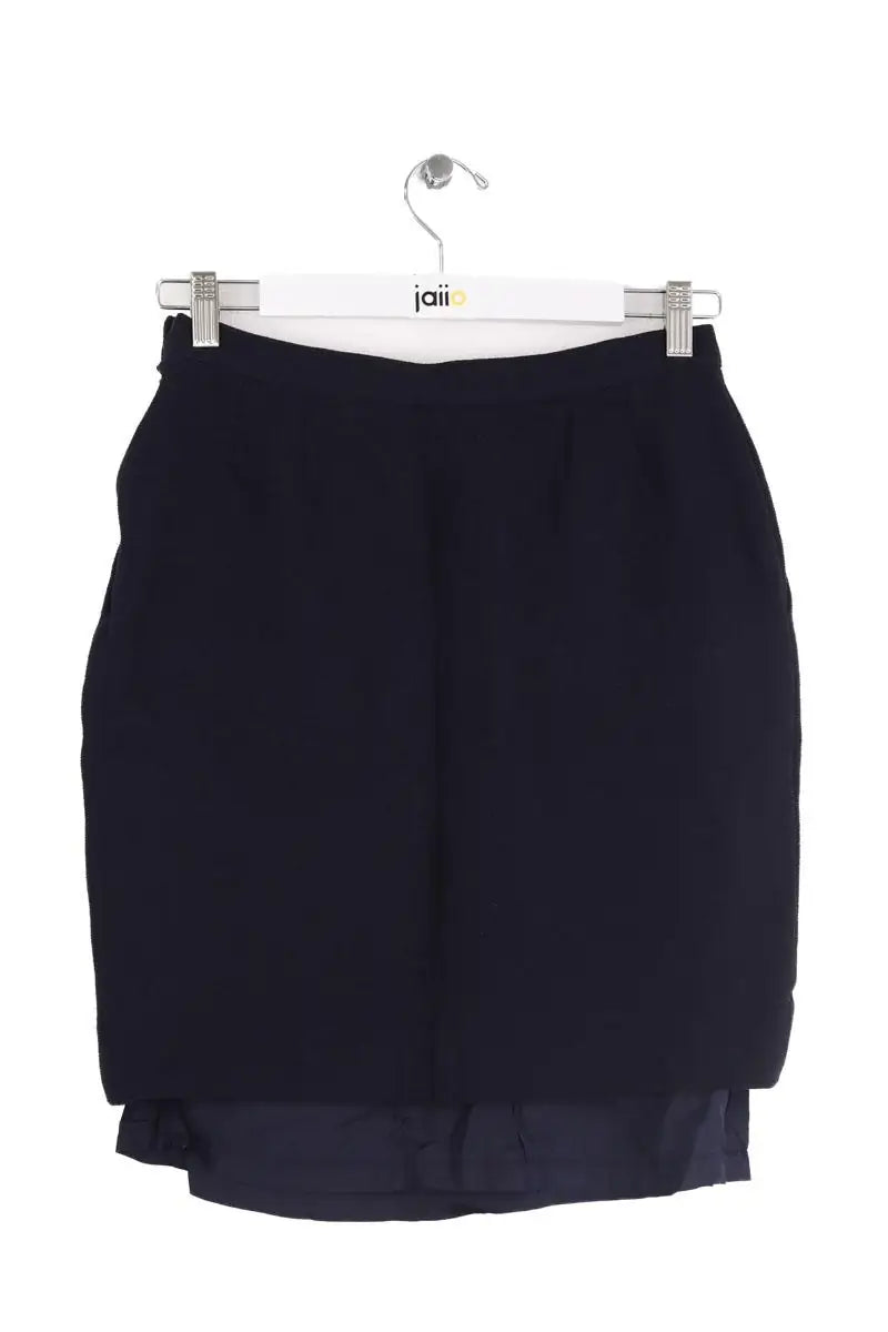 Jupe Yves Saint Laurent Marine en Laine