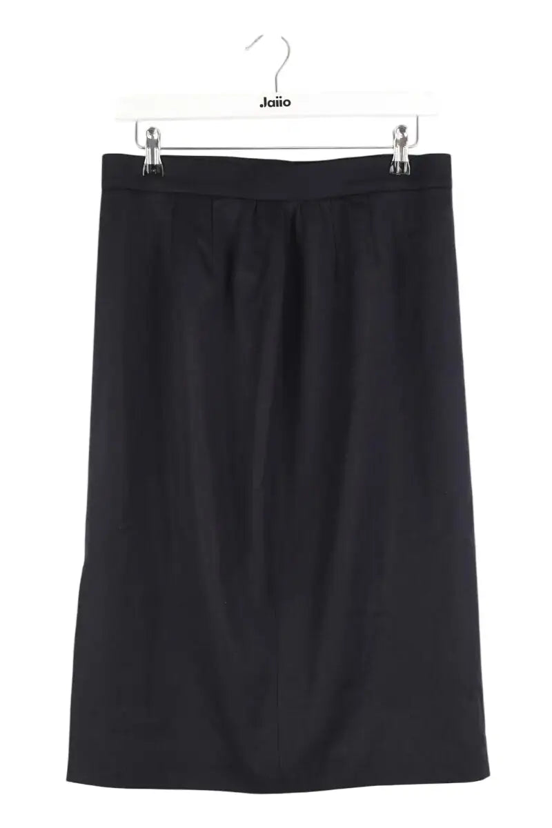 Jupe Yves Saint Laurent Noir en Laine, taille XL - Seconde Main