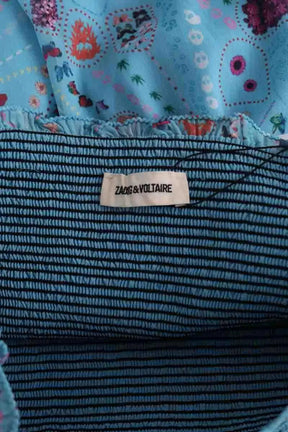 Jupe Zadig & Voltaire Bleu en Synthétique