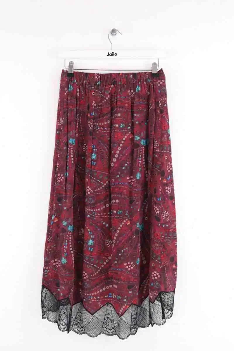 Jupe Zadig & Voltaire Bordeaux en Viscose