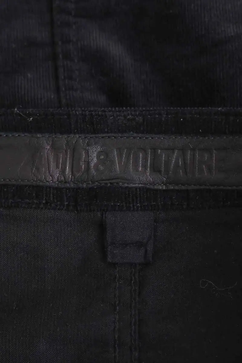 Jupe Zadig & Voltaire Noir en Coton
