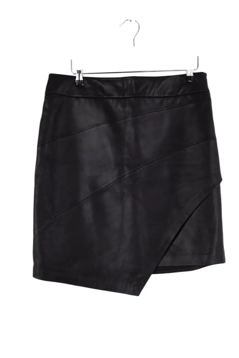 Jupe Zadig & Voltaire Noir en Cuir, taille L - Seconde Main