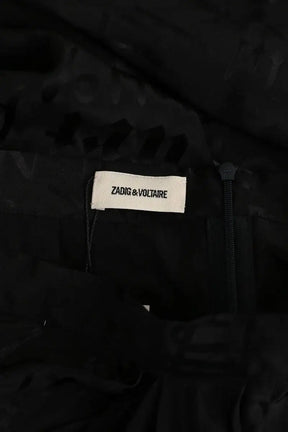 Jupe Zadig & Voltaire Noir en Soie
