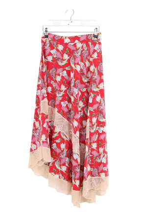 Jupe Zadig & Voltaire Rouge en Soie, taille XS - Seconde Main