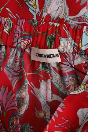 Jupe Zadig & Voltaire Rouge en Soie