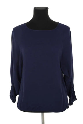 Blouse Maje Marine en Viscose, taille S - Seconde Main