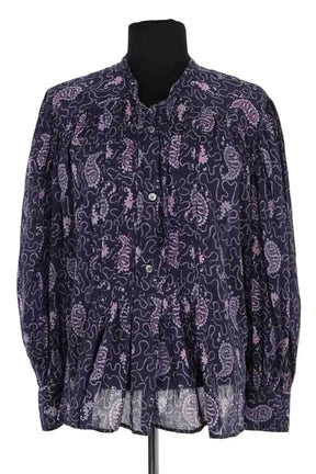Blouse Isabel Marant Étoile Bleu en Coton, taille S - Seconde Main