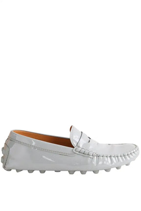 Mocassins Tod's Bleu en Cuir, taille 38 - Seconde Main