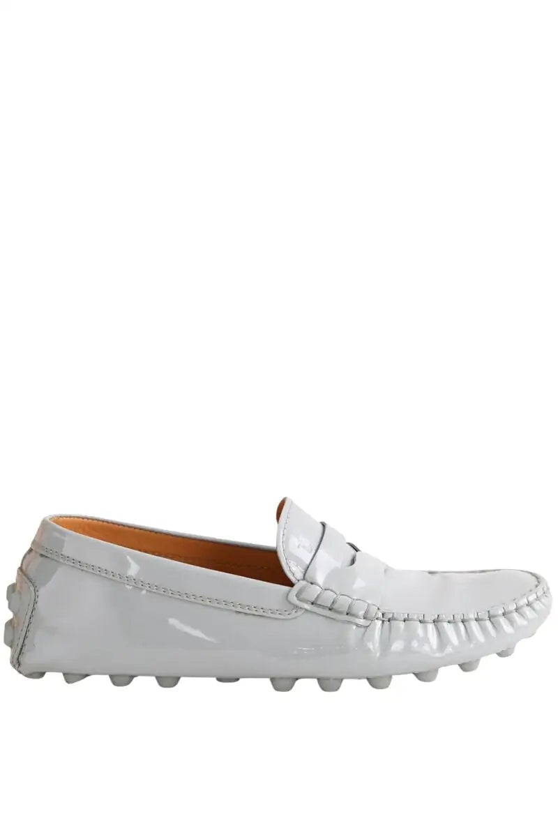 Mocassins Tod's Bleu en Cuir, taille 38 - Seconde Main