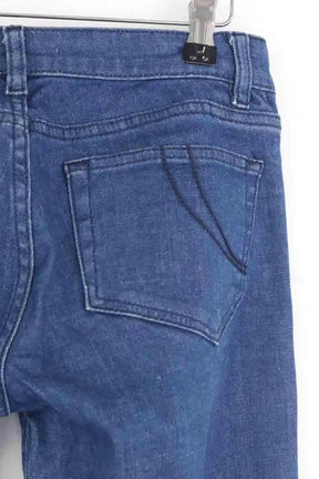 Jean slim Maje Bleu en Coton