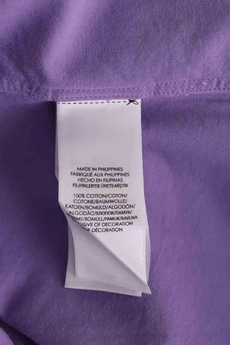 Chemise Ralph Lauren Violet en Coton