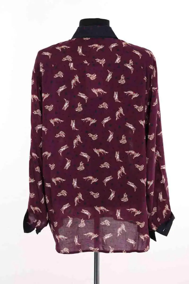 Chemise Paul & Joe Violet en Viscose