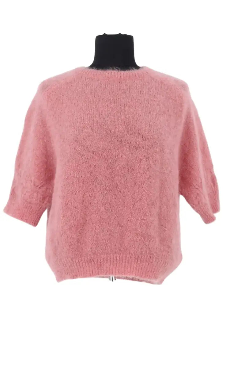 Pull Rouje Rose en Laine, taille M - Seconde Main